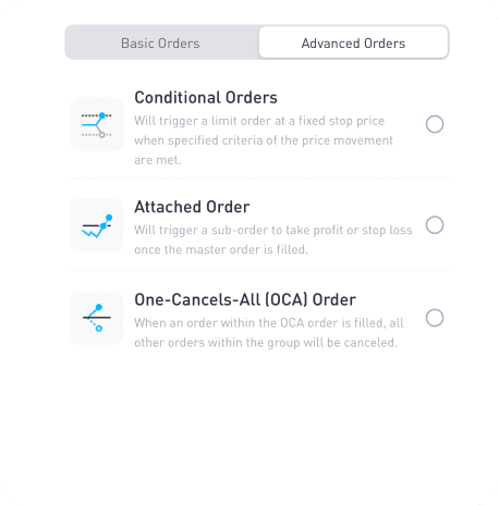 advanced orders